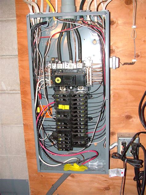 electrical rough in meter to breaker box|when to unplug a breaker.